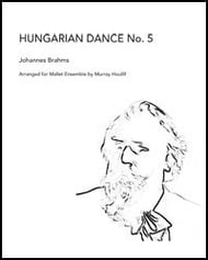 HUNGARIAN DANCE #5 MALLET QUARTET cover